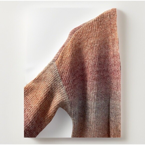 American Eagle Ombre Knit Open Long Cardigan Sweater Women's XS/S - Picture 2 of 6